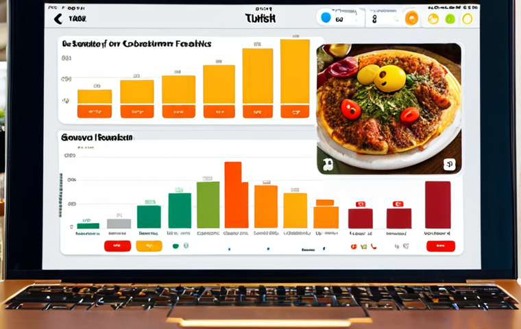 **
"A vibrant data dashboard showcasing charts and graphs analyzing customer feedback for a Turkish "lokanta" (small restaurant). Focus on sentiment analysis highlighting positive and negative opinions. Display Turkish text analysis results with smiling and frowning emojis."
**