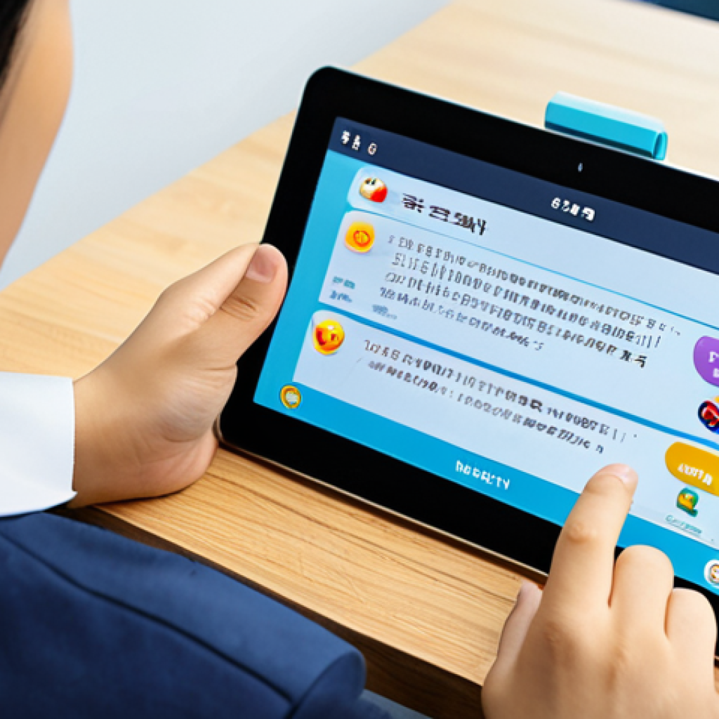**Prompt:** A cheerful young adult, fully clothed in comfortable, modest attire, deeply engaged in a gamified Korean language learning application on a sleek tablet. The tablet screen subtly displays animated elements like colorful badges, progress bars, and interactive mini-games related to Korean vocabulary or grammar. The background is a bright, modern learning cafe, with a few traditional Korean textbooks visible in the soft-focus background, symbolizing a new era of learning. Professional photography, high resolution, perfect anatomy, correct proportions, natural pose, well-formed hands, proper finger count, natural body proportions, safe for work, appropriate content, fully clothed, family-friendly.