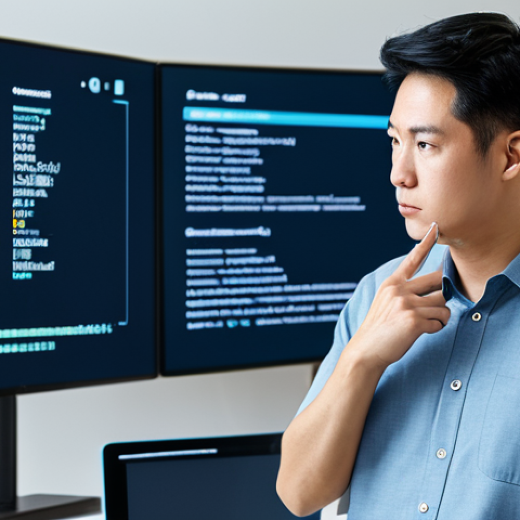 A diverse web design professional, male or female, in modest business casual attire, standing thoughtfully in a bright, modern office space. On the large monitor in front of them, various digital screens display different linguistic scripts, including Hangul characters and Latin alphabet text, subtly symbolizing global communication and design versatility. The atmosphere is clean and contemporary.
fully clothed, appropriate attire, safe for work, perfect anatomy, correct proportions, natural pose, well-formed hands, proper finger count, professional, high-quality, studio lighting.