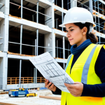 **

"A professional architect, fully clothed in a modest business casual outfit appropriate for a construction site, is reviewing blueprints at a modern building project in Istanbul, Turkey. She is wearing a hard hat and safety vest. The background shows a partially constructed building with scaffolding and construction workers. Perfect anatomy, correct proportions, natural pose, well-formed hands, proper finger count, natural body proportions. Professional photography, bright daylight, safe for work, appropriate content, family-friendly."

**